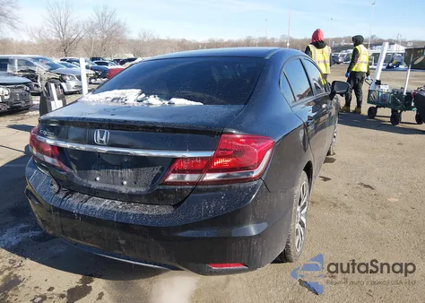 2015 Honda Civic Ex-L z USA, uszkodzony, nr VIN 2HGFB2F96FH556227